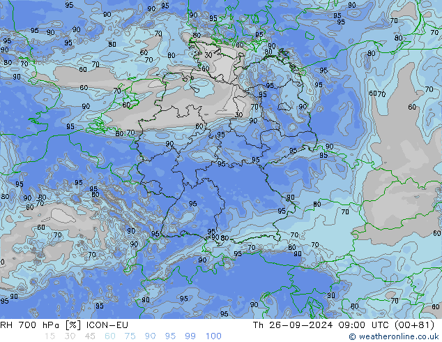 RV 700 hPa ICON-EU do 26.09.2024 09 UTC