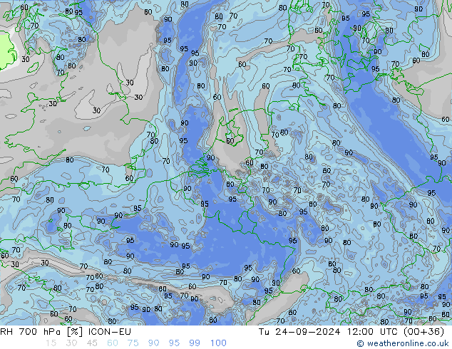 RV 700 hPa ICON-EU di 24.09.2024 12 UTC