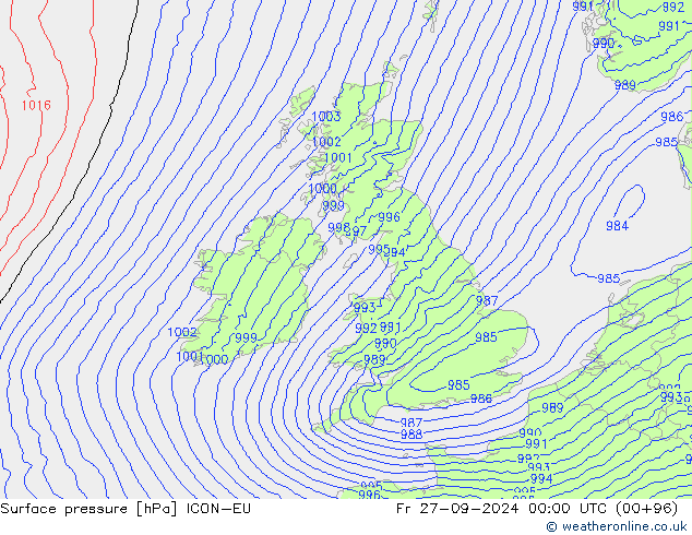      ICON-EU  27.09.2024 00 UTC