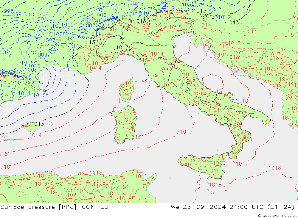      ICON-EU  25.09.2024 21 UTC