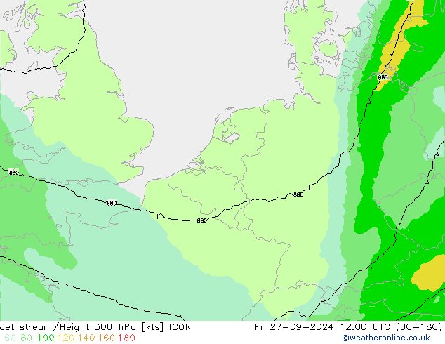 Polarjet ICON Fr 27.09.2024 12 UTC