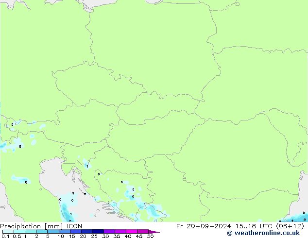 precipitação ICON Sex 20.09.2024 18 UTC