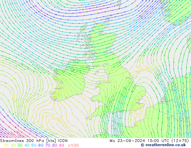  300 hPa ICON  23.09.2024 15 UTC