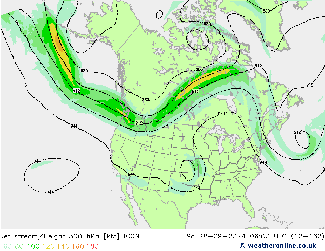 Polarjet ICON Sa 28.09.2024 06 UTC