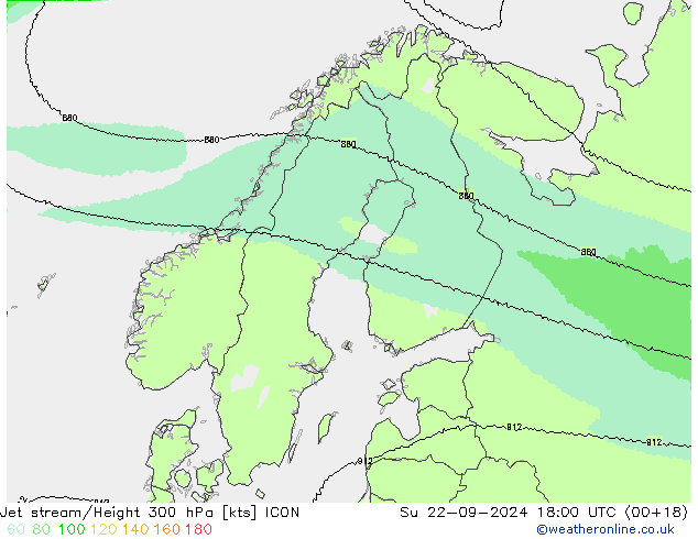 Polarjet ICON So 22.09.2024 18 UTC