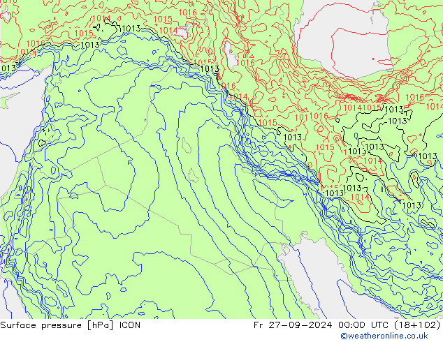      ICON  27.09.2024 00 UTC