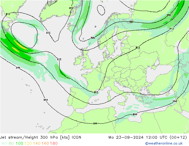 Polarjet ICON Mo 23.09.2024 12 UTC