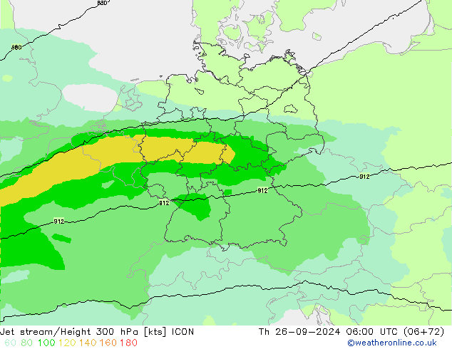 Jet Akımları ICON Per 26.09.2024 06 UTC