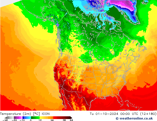     ICON  01.10.2024 00 UTC