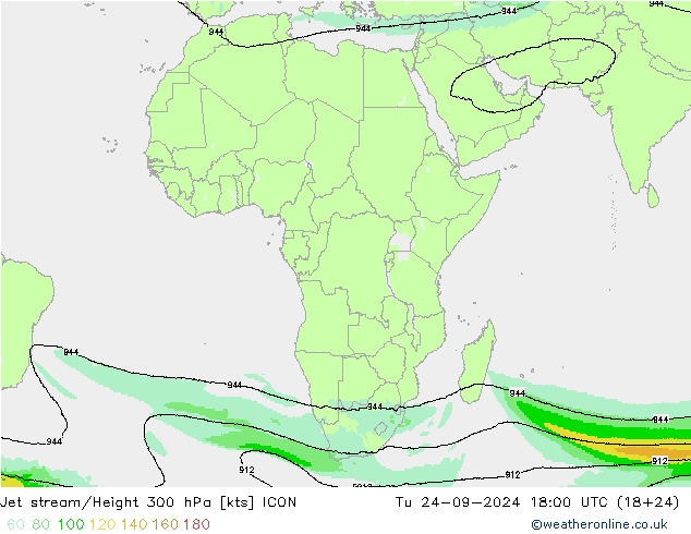 джет ICON вт 24.09.2024 18 UTC