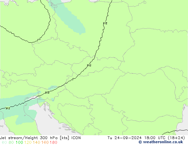 джет ICON вт 24.09.2024 18 UTC