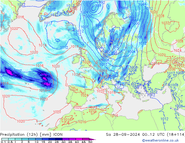  (12h) ICON  28.09.2024 12 UTC