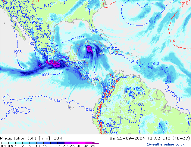  (6h) ICON  25.09.2024 00 UTC