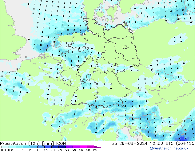  (12h) ICON  29.09.2024 00 UTC