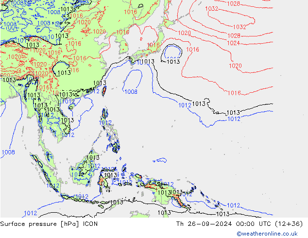      ICON  26.09.2024 00 UTC