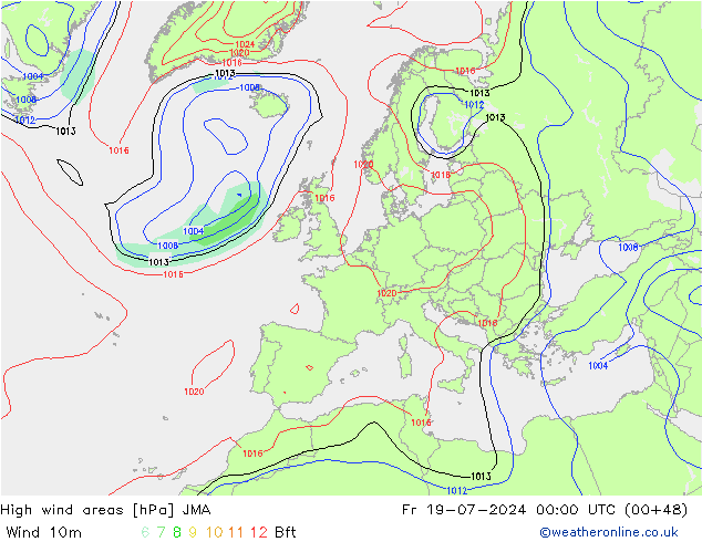 Windvelden JMA vr 19.07.2024 00 UTC