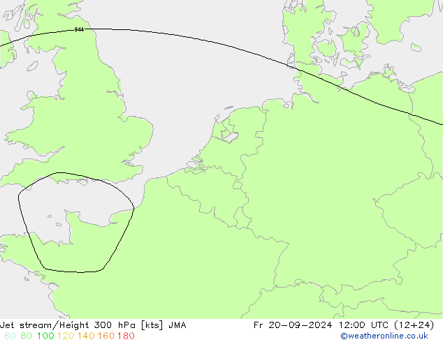 Polarjet JMA Fr 20.09.2024 12 UTC