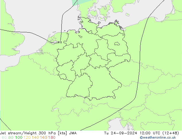 Polarjet JMA Di 24.09.2024 12 UTC