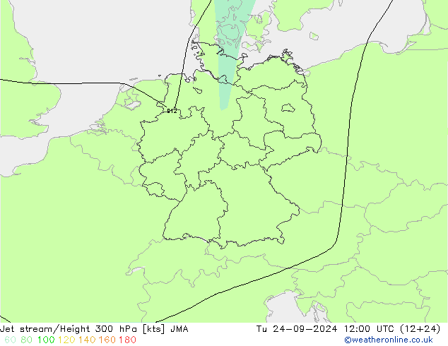 Polarjet JMA Di 24.09.2024 12 UTC