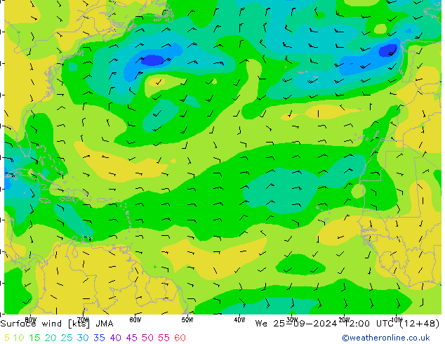  10 m JMA  25.09.2024 12 UTC