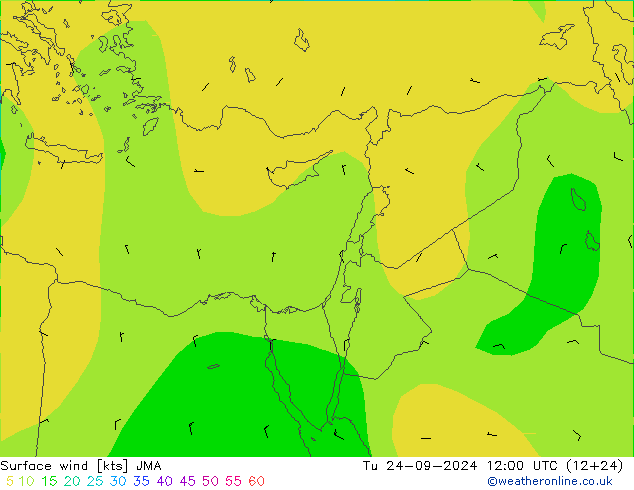  10 m JMA  24.09.2024 12 UTC