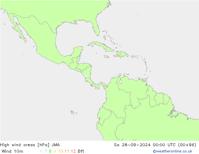 Sturmfelder JMA Sa 28.09.2024 00 UTC