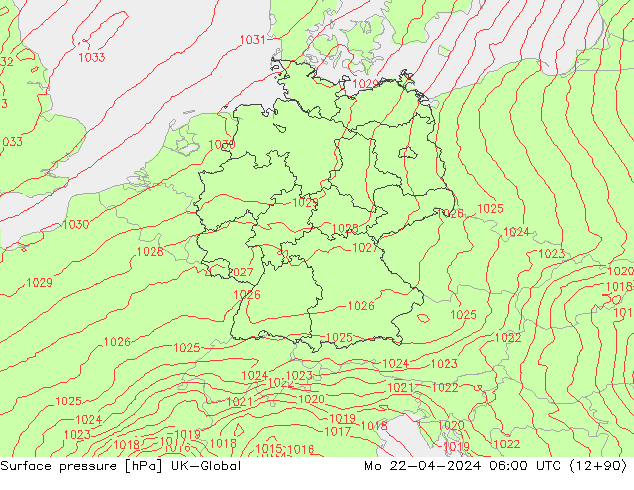 ciśnienie UK-Global pon. 22.04.2024 06 UTC