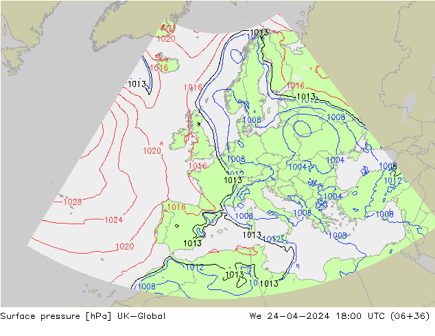 ciśnienie UK-Global śro. 24.04.2024 18 UTC