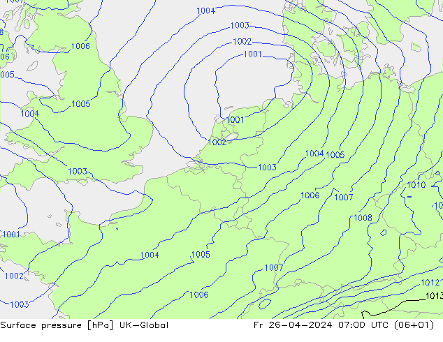 Bodendruck UK-Global Fr 26.04.2024 07 UTC