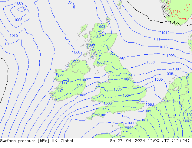 ciśnienie UK-Global so. 27.04.2024 12 UTC