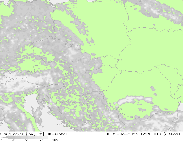 Bulutlar (düşük) UK-Global Per 02.05.2024 12 UTC