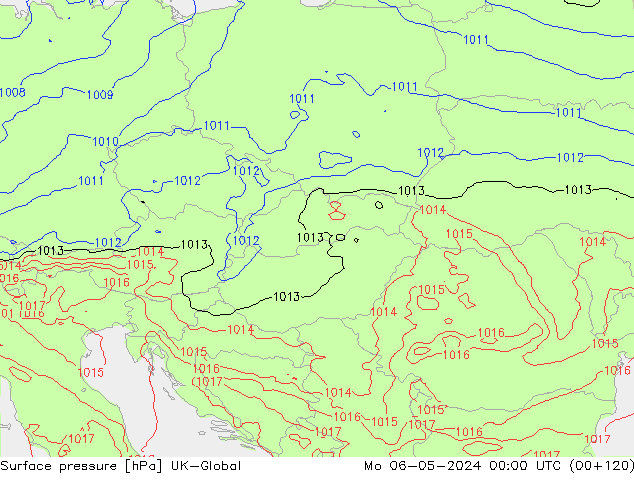 Bodendruck UK-Global Mo 06.05.2024 00 UTC