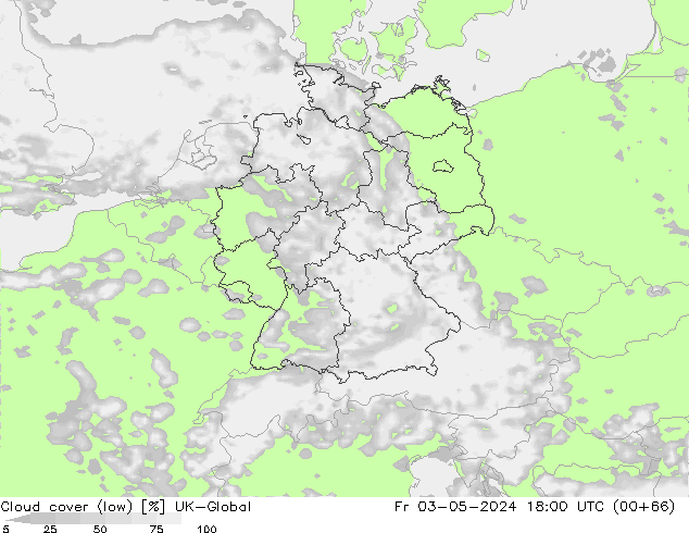 Nubi basse UK-Global ven 03.05.2024 18 UTC