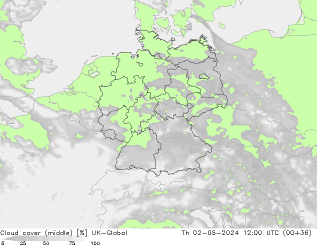 Bewolking (Middelb.) UK-Global do 02.05.2024 12 UTC