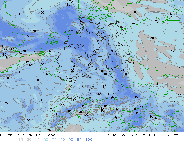 850 hPa Nispi Nem UK-Global Cu 03.05.2024 18 UTC