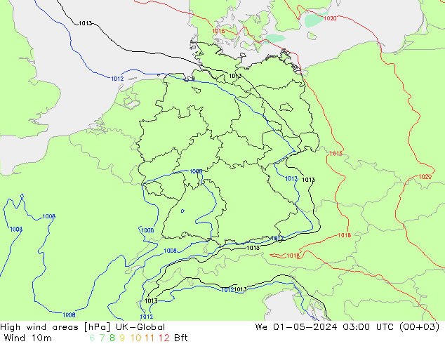 High wind areas UK-Global mer 01.05.2024 03 UTC