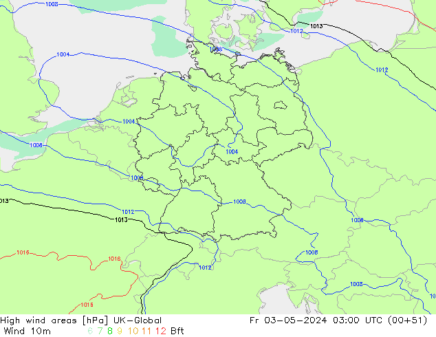 High wind areas UK-Global Fr 03.05.2024 03 UTC