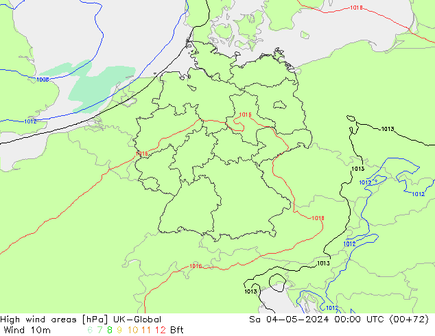 High wind areas UK-Global Sa 04.05.2024 00 UTC