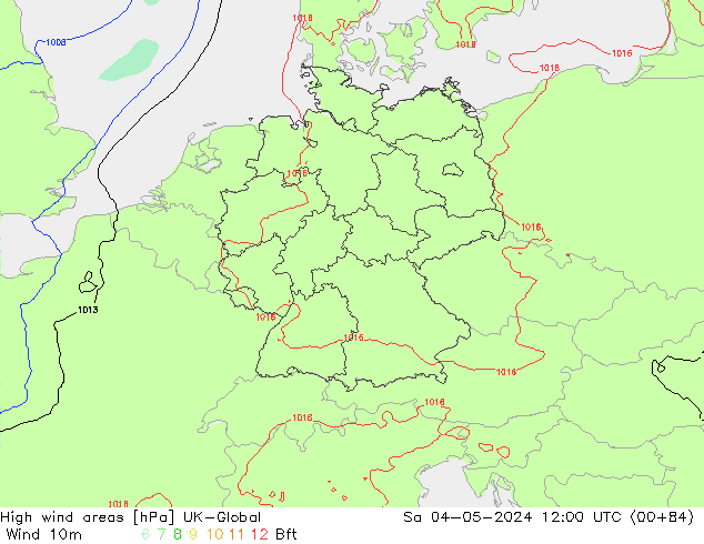 High wind areas UK-Global Sa 04.05.2024 12 UTC