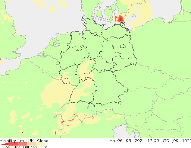 Dohlednost UK-Global Po 06.05.2024 12 UTC