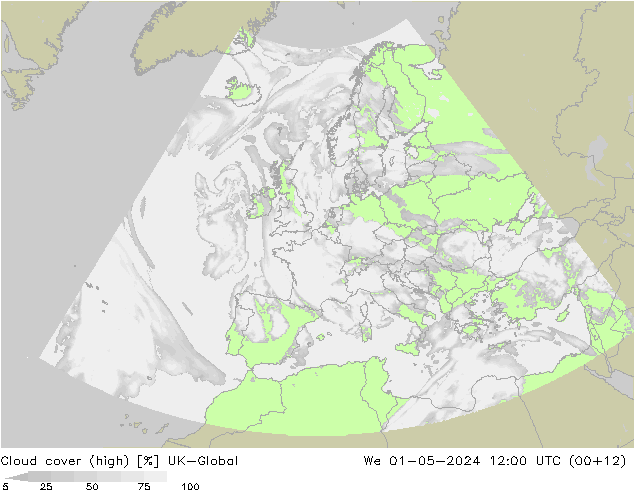 Wolken (hohe) UK-Global Mi 01.05.2024 12 UTC