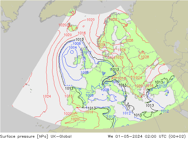 Bodendruck UK-Global Mi 01.05.2024 02 UTC