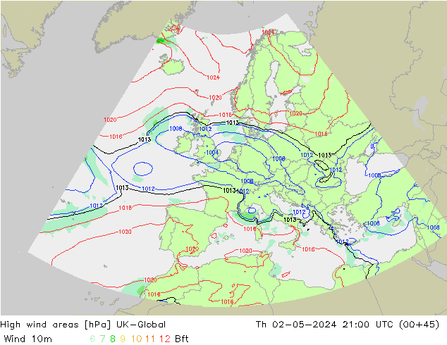 yüksek rüzgarlı alanlar UK-Global Per 02.05.2024 21 UTC