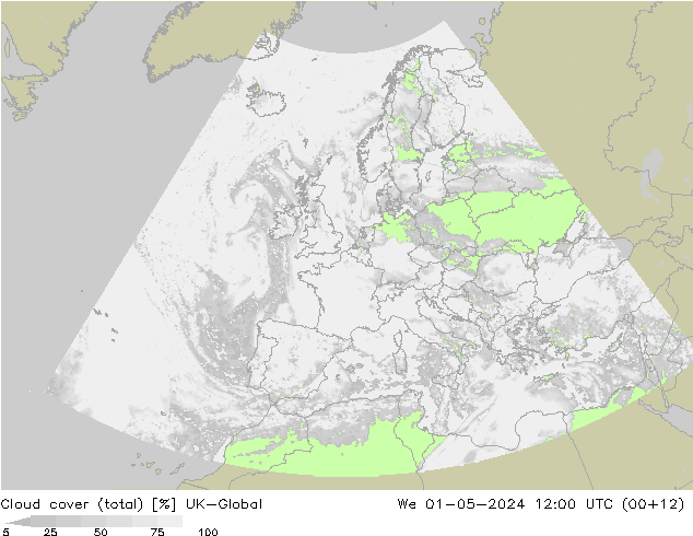 Nubi (totali) UK-Global mer 01.05.2024 12 UTC