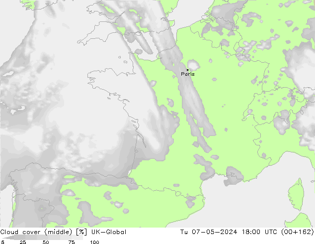 zachmurzenie (środk.) UK-Global wto. 07.05.2024 18 UTC