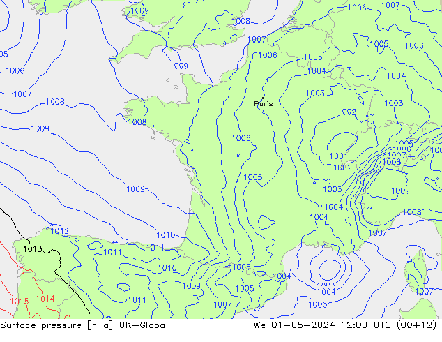 ciśnienie UK-Global śro. 01.05.2024 12 UTC