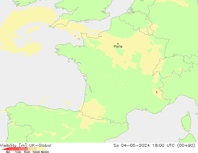 Sichtweite UK-Global Sa 04.05.2024 18 UTC