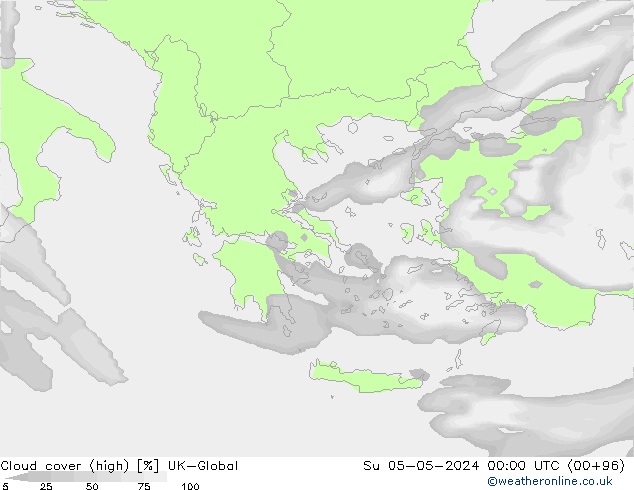 Bulutlar (yüksek) UK-Global Paz 05.05.2024 00 UTC