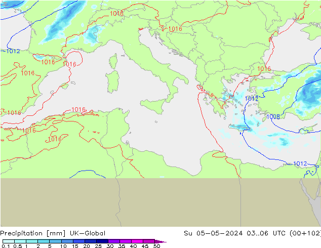 осадки UK-Global Вс 05.05.2024 06 UTC