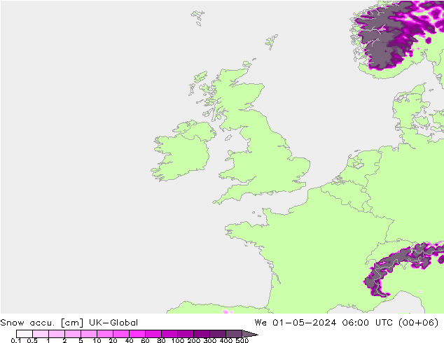 Schneemenge UK-Global Mi 01.05.2024 06 UTC